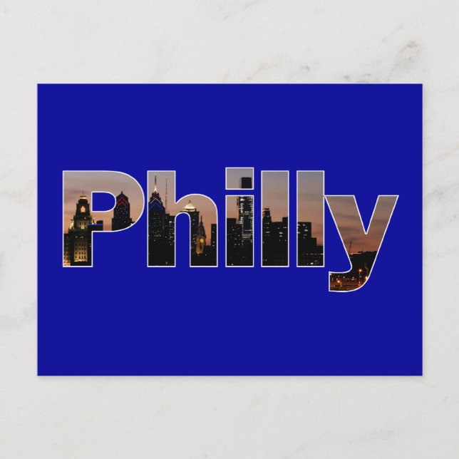 Postal Cartas Philly Postcard (Anverso)