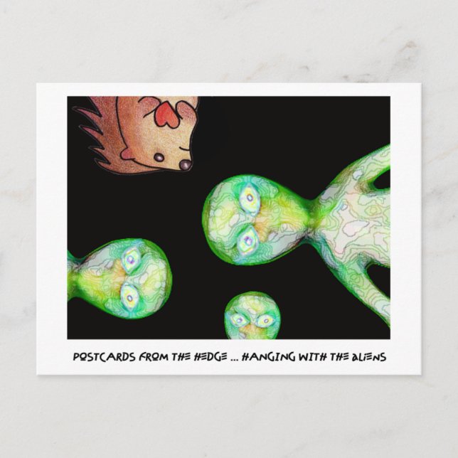 POSTAL ¡CARTAS POSTCARDS DEL BORDE! (Anverso)