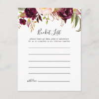 Cartas rusas de la lista de baldes florales de Boh
