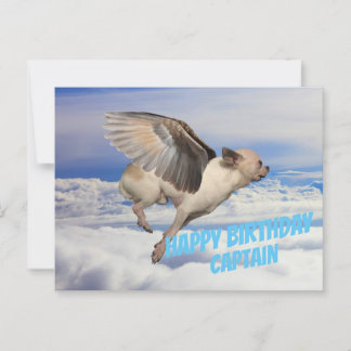 Postal Carte d'Anniversaire pour Pilote d'avion