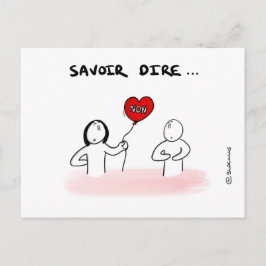 Postal Carte de entrenamiento: Savoir dire "Non"