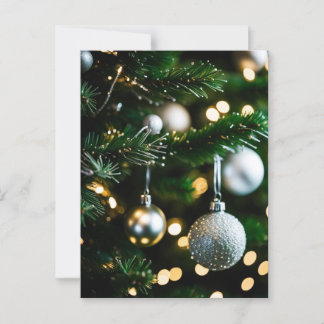 Postal Carte de Noël et fin d'année