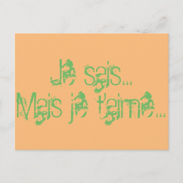 Postal Carte de voeux (Anverso)