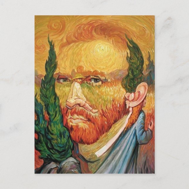 Postal Carte illusion Van Gogh (Anverso)