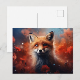 Postal Carte postale Adventures with the Astute Fox
