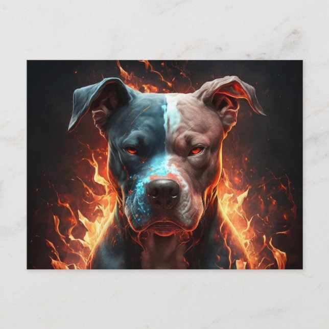 Postal Carte Postale Chien Divers (Anverso)