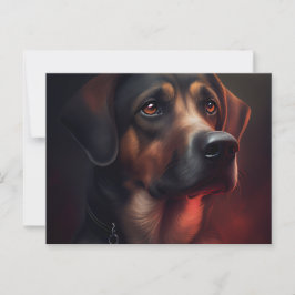 Postal Carte Postale Chien Divers