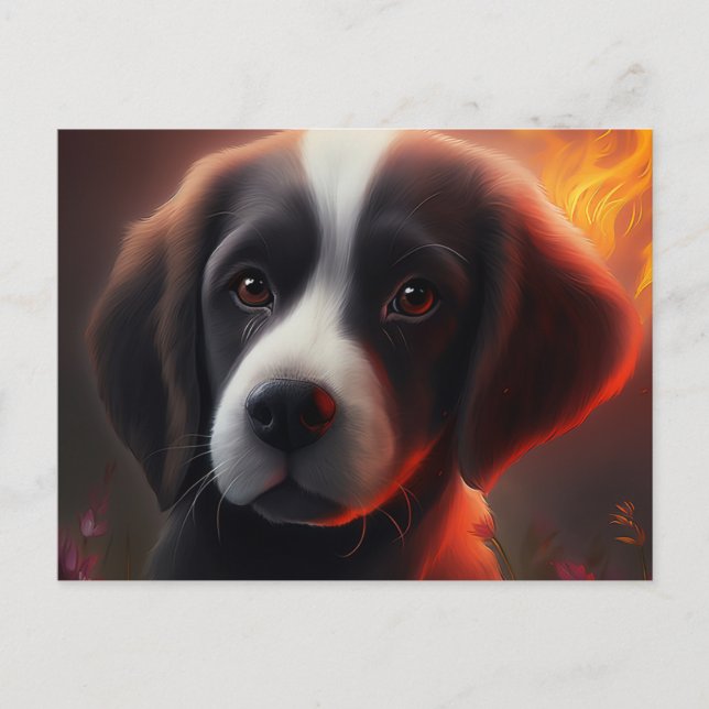 Postal Carte Postale Chien Divers (Anverso)