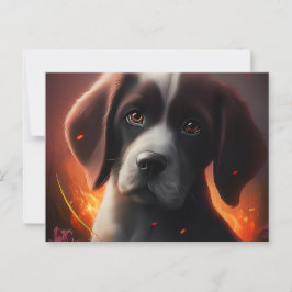Postal Carte Postale Chien Divers
