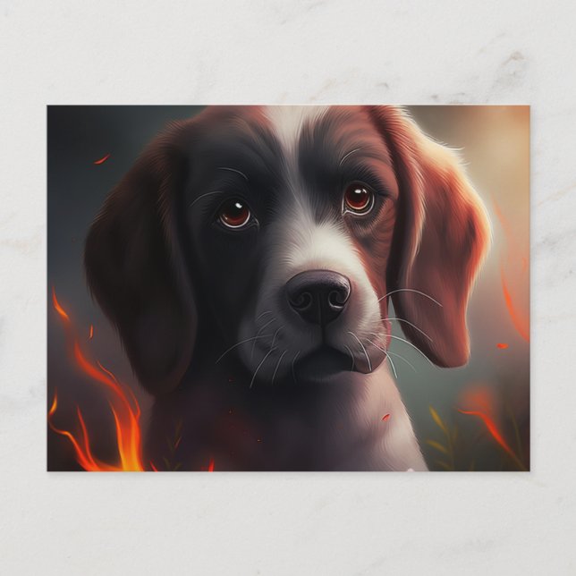 Postal Carte Postale Chien Divers (Anverso)