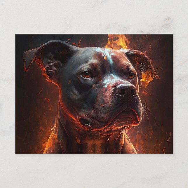 Postal Carte Postale Chien Divers (Anverso)