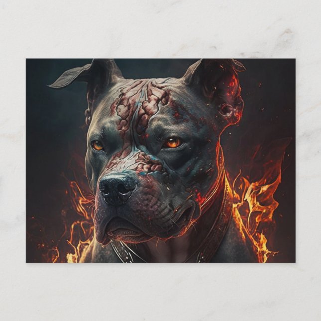 Postal Carte Postale Chien Divers (Anverso)