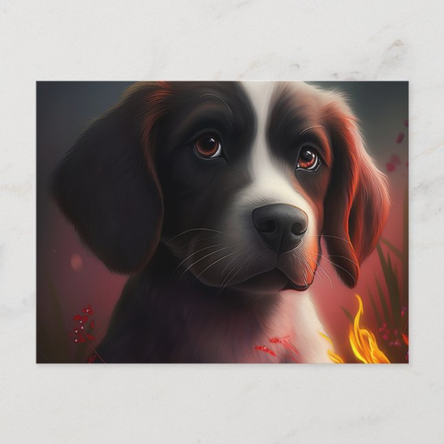 Postal Carte Postale Chien Divers (Anverso)