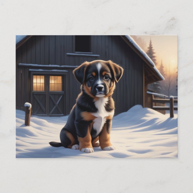 Postal Carte Postale Chien Série 6 09 (Anverso)