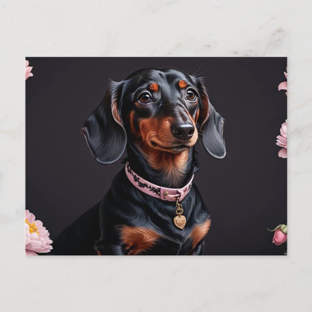 Postal Carte Postale Chien Série 6 12 (Anverso)