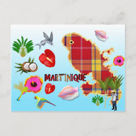 Postal Carte postale de la Martinique