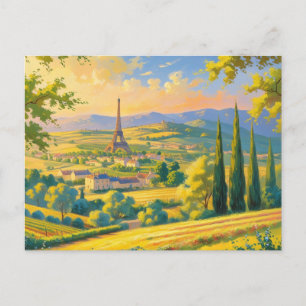 Postal Carte Postale de Voyage à France Único recuerdo