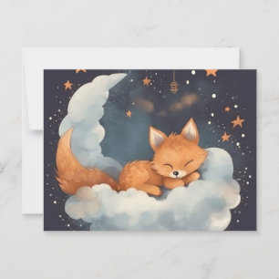 Postal Carte Postale Fox