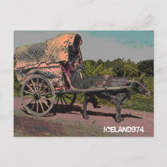 POSTAL CARTE POSTALE-ILE DE LA REUNIÓN-ISLANDIA974 (Anverso)