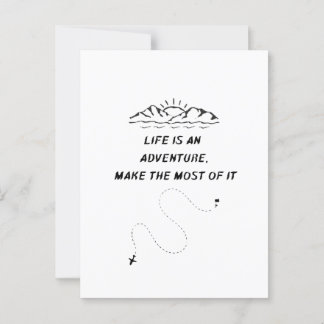 Postal Carte Postale Inspirante 