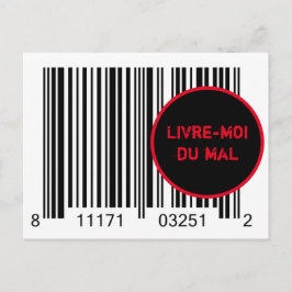 Postal Carte Postale Ironème "Livre-moi du mal"