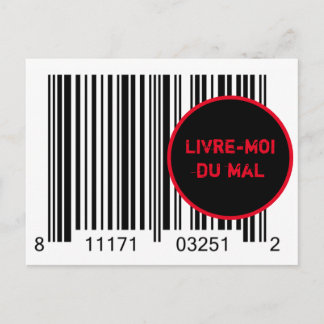 Postal Carte Postale Ironème "Livre-moi du mal"
