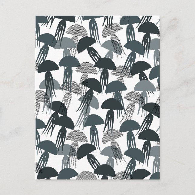 Postal Carte postale JELLYFISH (Anverso)