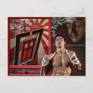 Postal Carte postale Karate