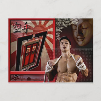 Postal Carte postale Karate