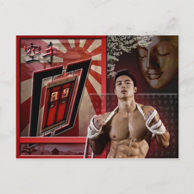 Postal Carte postale Karate (Anverso)