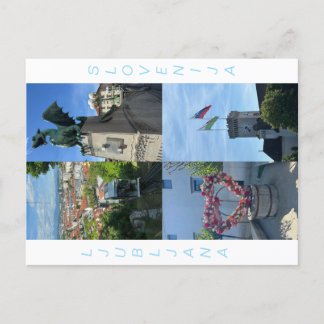 Postal Carte postale Ljubljana