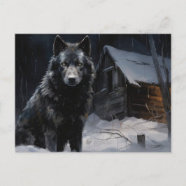 Postal Carte postale Loup Série 1