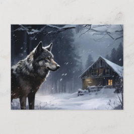 Postal Carte postale Loup Série 1-2