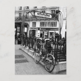Postal Carte Postale Métro Cadet 