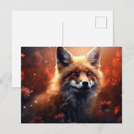 Postal Carte postale Mysteries of the Cunning Fox