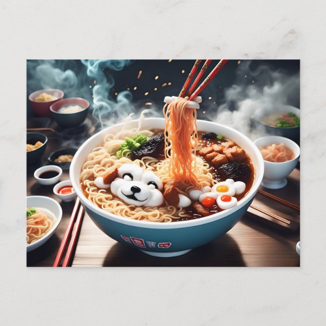 Postal Carte postale Ramen  (Anverso)
