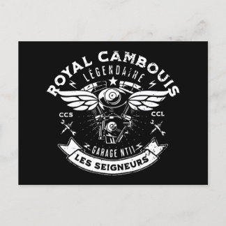 Postal carte postale royale cambouis