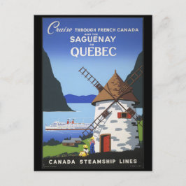 Postal Carte Postale Saguenay