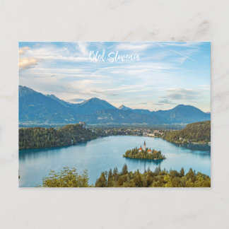 Postal Carte postale slovénie bled