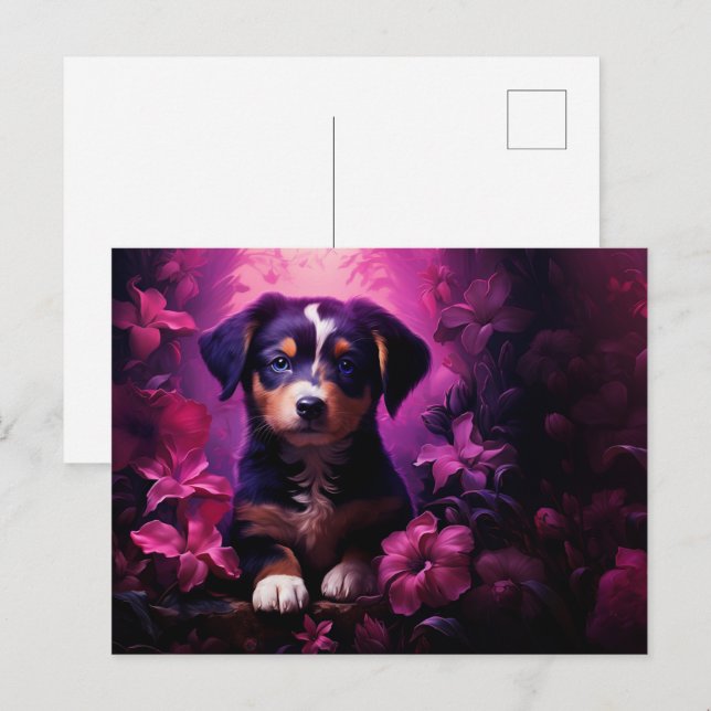 Postal Carte postale Sweet and Loyal (Anverso / Reverso)