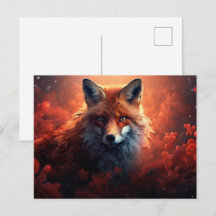 Carte postale The Enchanting Fox