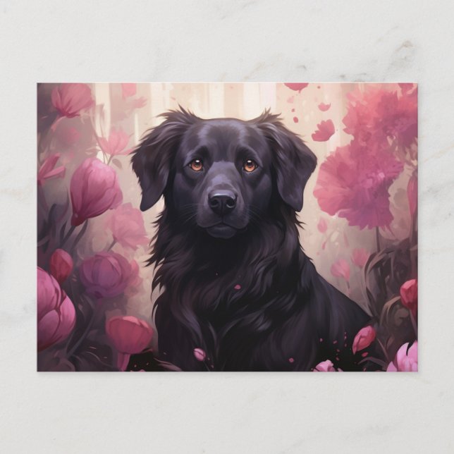 Postal Carte Postale The Flower Companion (Anverso)