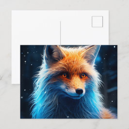 Postal Carte postale The Sly Charm of the Lone Fox