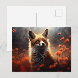 Postal Carte postale The Sly Fox's Secrets