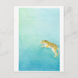 Postal Carte Postale Tigre