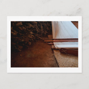 Postal Carte postale Tissage - Uekani