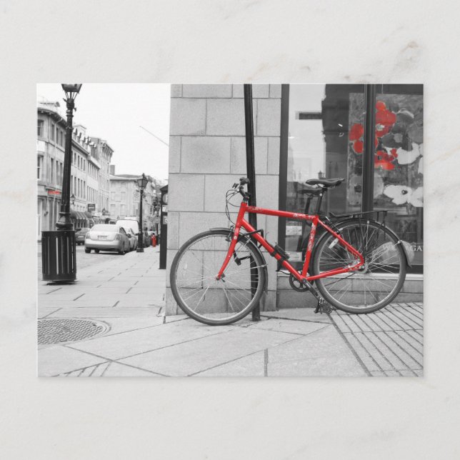 Postal Carte postale vélo (Anverso)