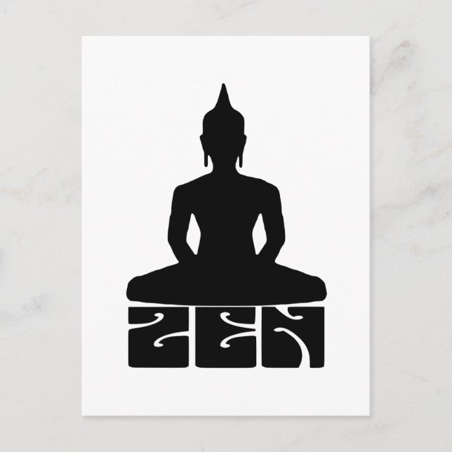 Postal Carte postale ZEN MOOD (Anverso)