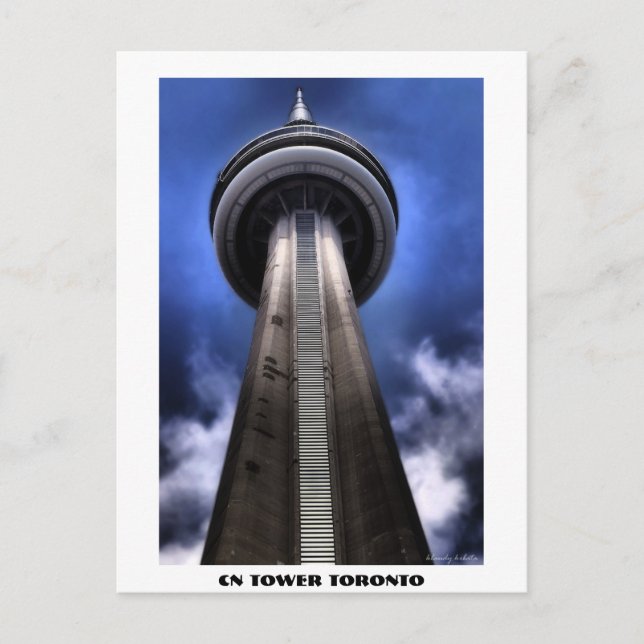 Postal Cartel CN TOWER, CN TOWER TORONTO (Anverso)