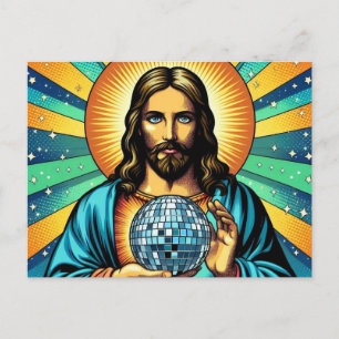 Postal ¡Cartel de la discoteca de Jesús!